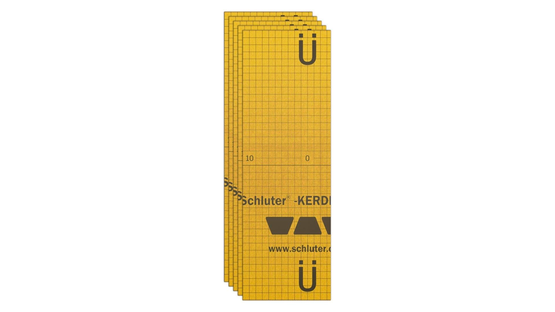 The Original 5 Pack with Orange XPS Waterproof Board 48x10x2